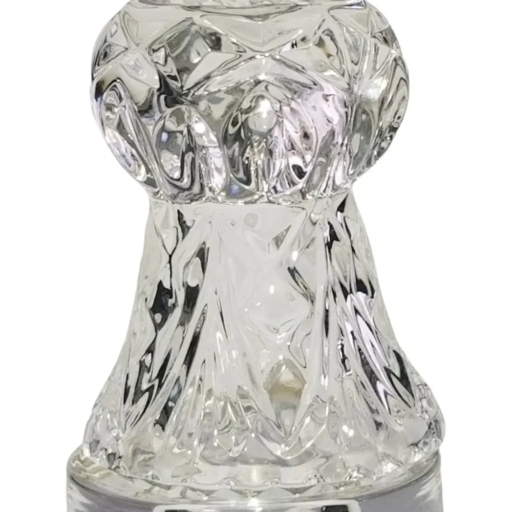 Heirloom 24% Lead Crystal Toothpick Holder / Mini Bud Vase by Princess House - Picture 4 of 6